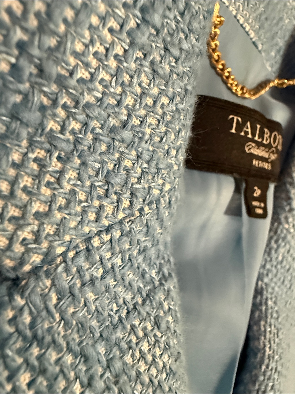 Wow Poshmark - Authentic Talbots Nwot Tweed Style Blazer